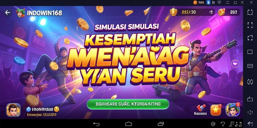 Screenshot dari gameplay menarik INDOWIN168 dengan berbagai elemen simulation.