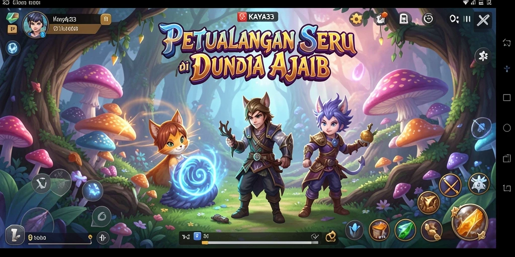 Tampilan gameplay KAYA33 yang menakjubkan dan memikat.