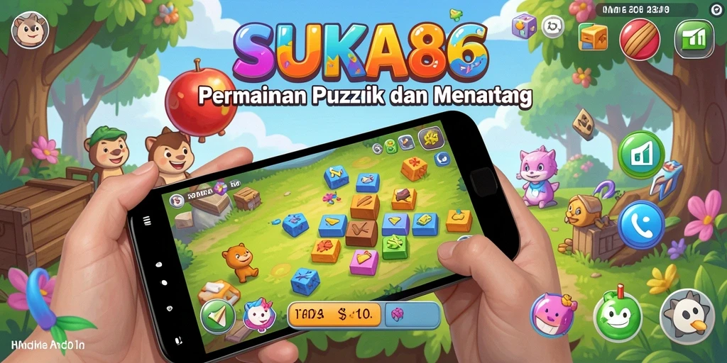 Gameplay seru dan menantang dalam SUKA86.